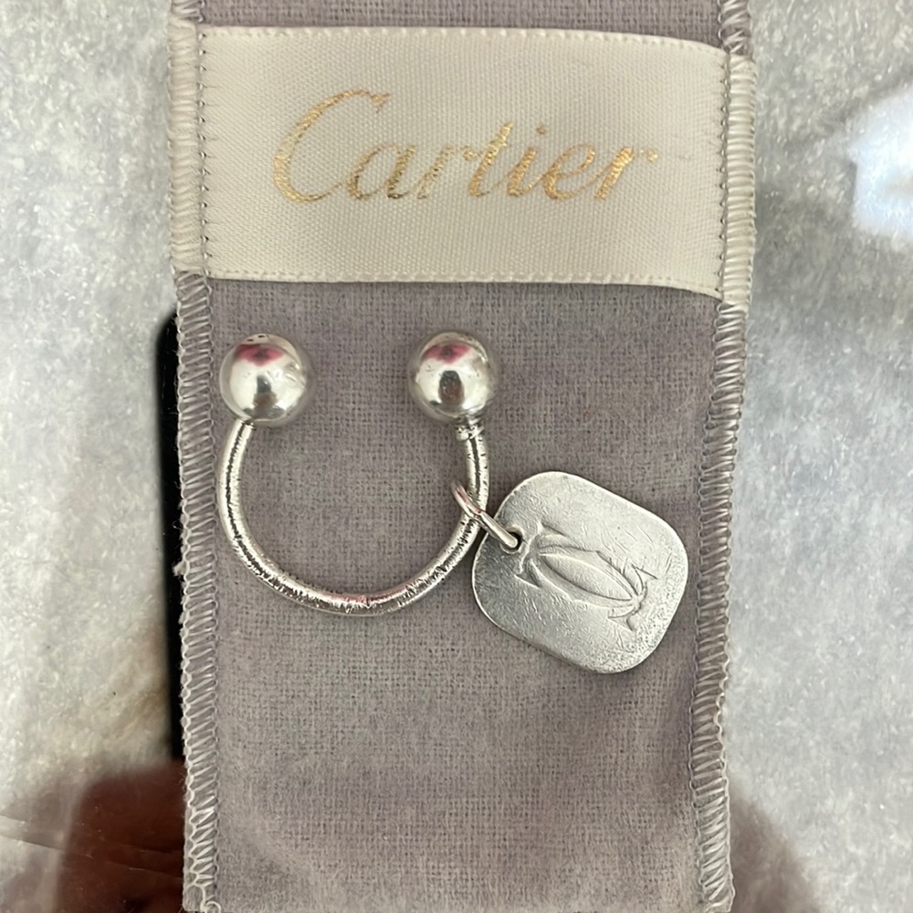 Cartier Authentic Rare Vintage key ring